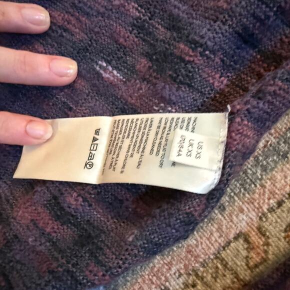 Free People Space Out Long Sleeve Knit Top  - xs - Picture 10 of 13